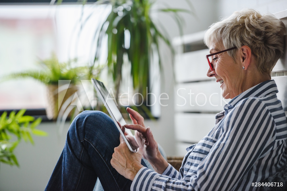 woman on phone